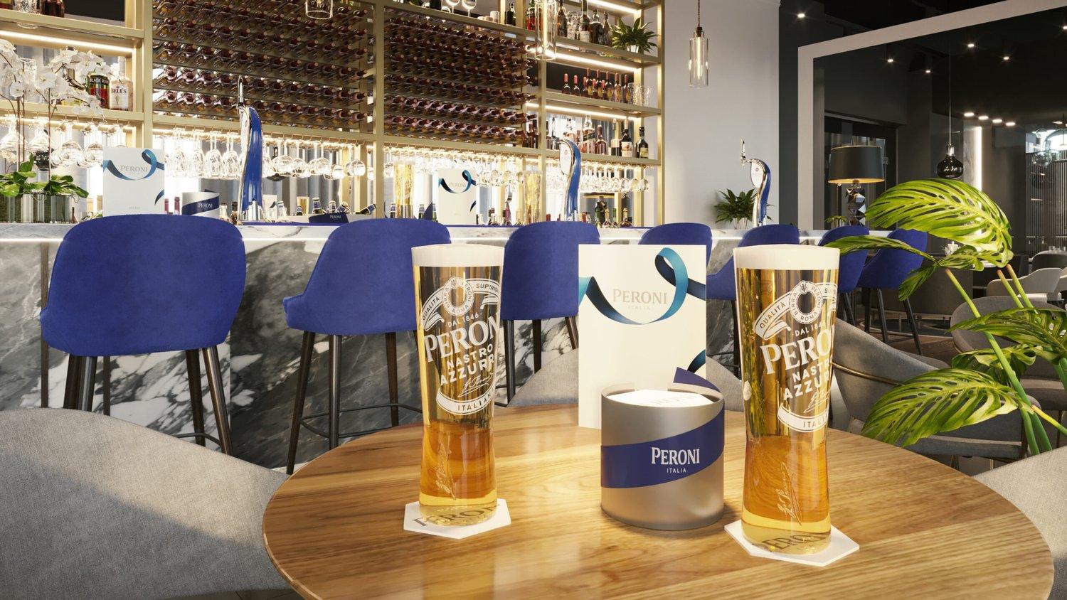 Peroni point of sale 